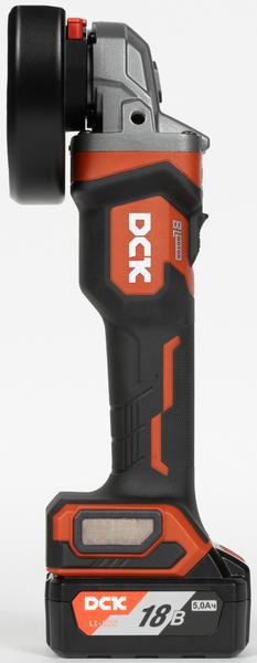 Аккумуляторная угло­шлифовальная машина DCK KDSM04-125:, фото 5