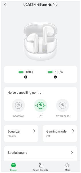 TWS-гарнитура Ugreen HiTune H6 Pro:, фото 24