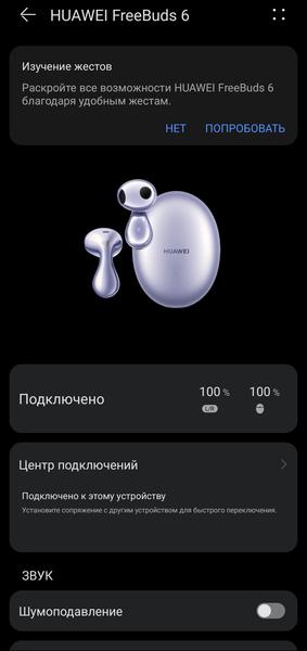 TWS-гарнитура Huawei FreeBuds 6:, фото 28