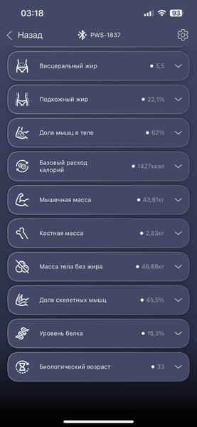 Умные напольные весы Polaris PWS 1837 IQ Home:, фото 26