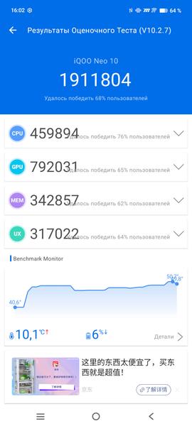 Смартфон iQoo Neo 10:, фото 78