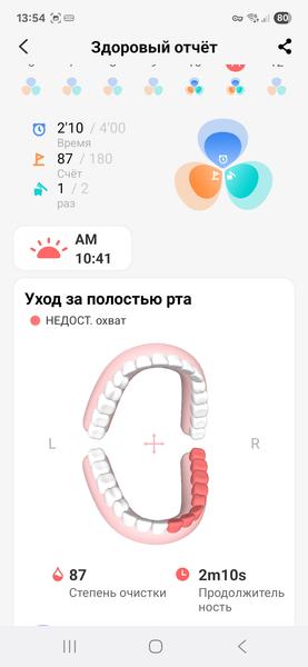 Умная электрическая зубная щетка Oclean X Kids Pro, фото 43