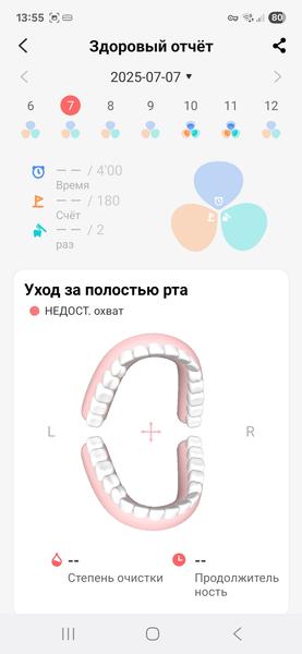 Умная электрическая зубная щетка Oclean X Kids Pro, фото 45