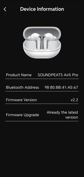 TWS-гарнитура Soundpeats Air5 Pro:, фото 59