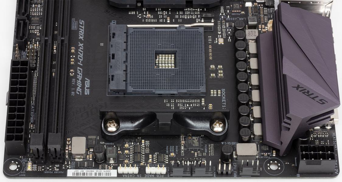 Материнская плата Asus ROG Strix X470-I Gaming на чипсете Х470 (AMD AM4):, фото 12