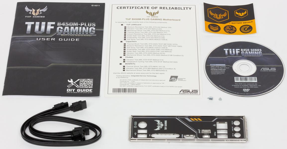 Материнская плата Asus TUF B450M-Plus Gaming формата microATX:, фото 3