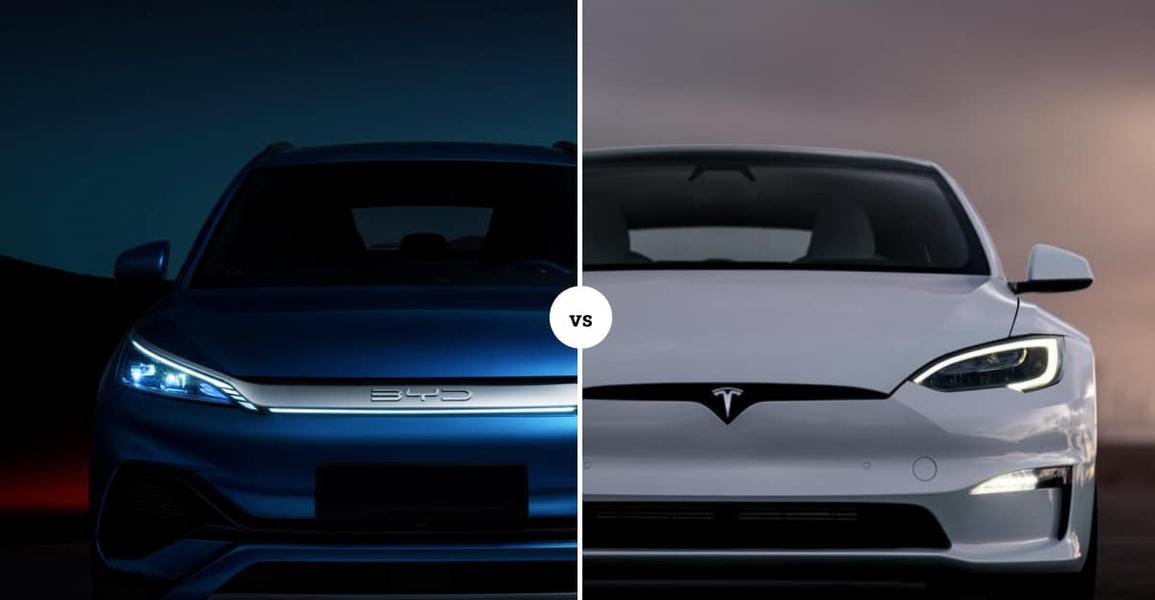 BYD сильно опередила Tesla по темпам роста и почти сравнялась с компанией Маска по реальным продажам электромобилей, фото 1