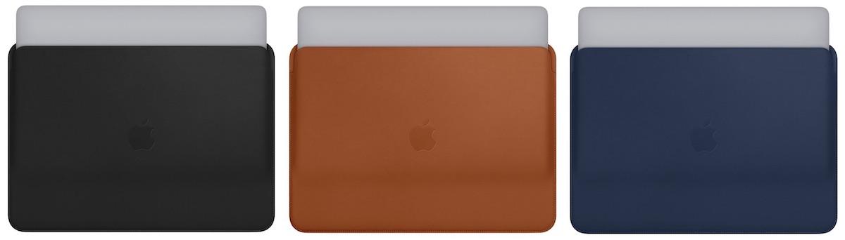 Apple выпустила новые кожаные чехлы для 13- и 15-дюймовых MacBook Pro