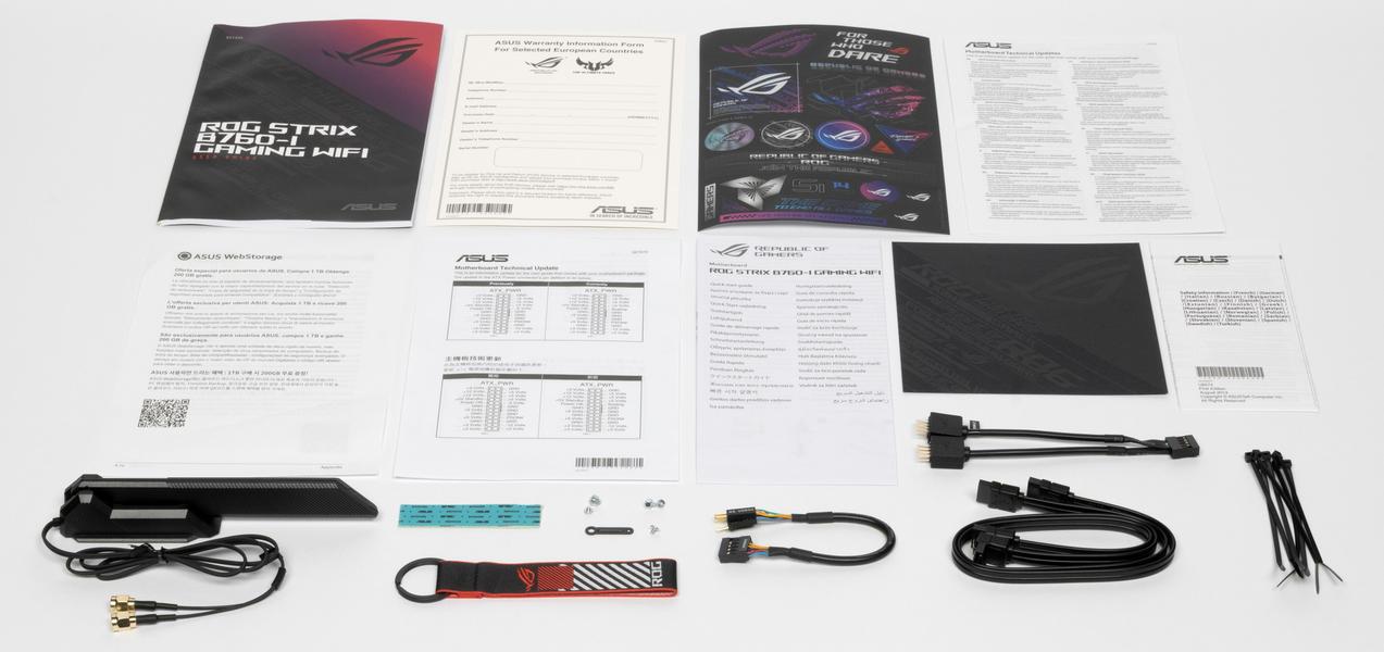 Материнская плата Asus ROG Strix B760-I Gaming WiFi на чипсете Intel B760:, фото 3