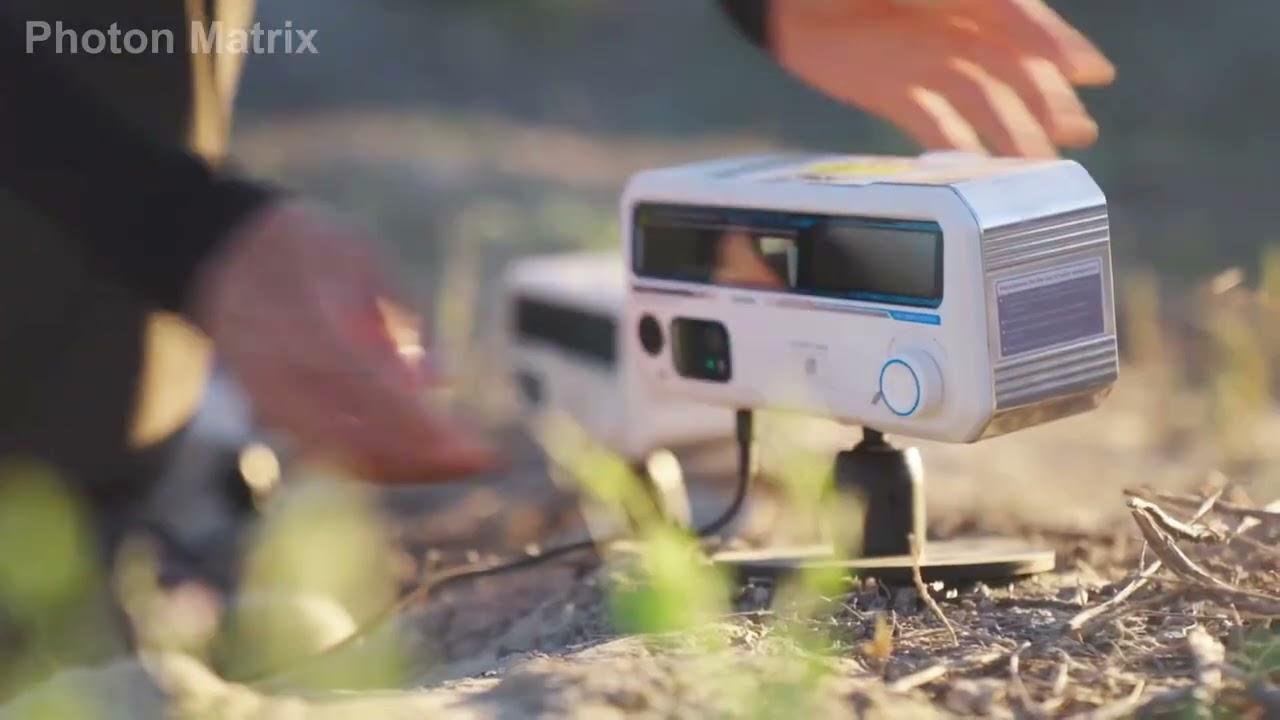 Photon Matrix Outdoor Test in Xinjiang | Laser Mosquito Control at Night