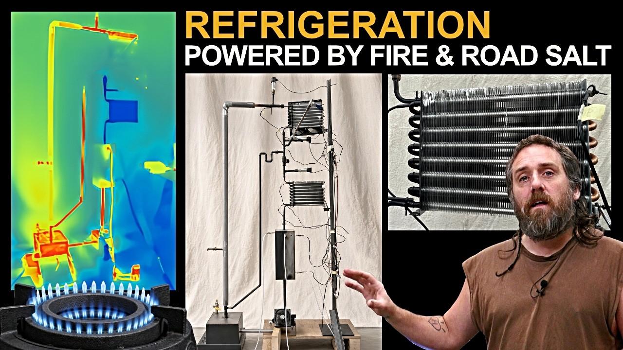 Fire Powered Refrigeration — A/C & Fridge That Runs on Fire