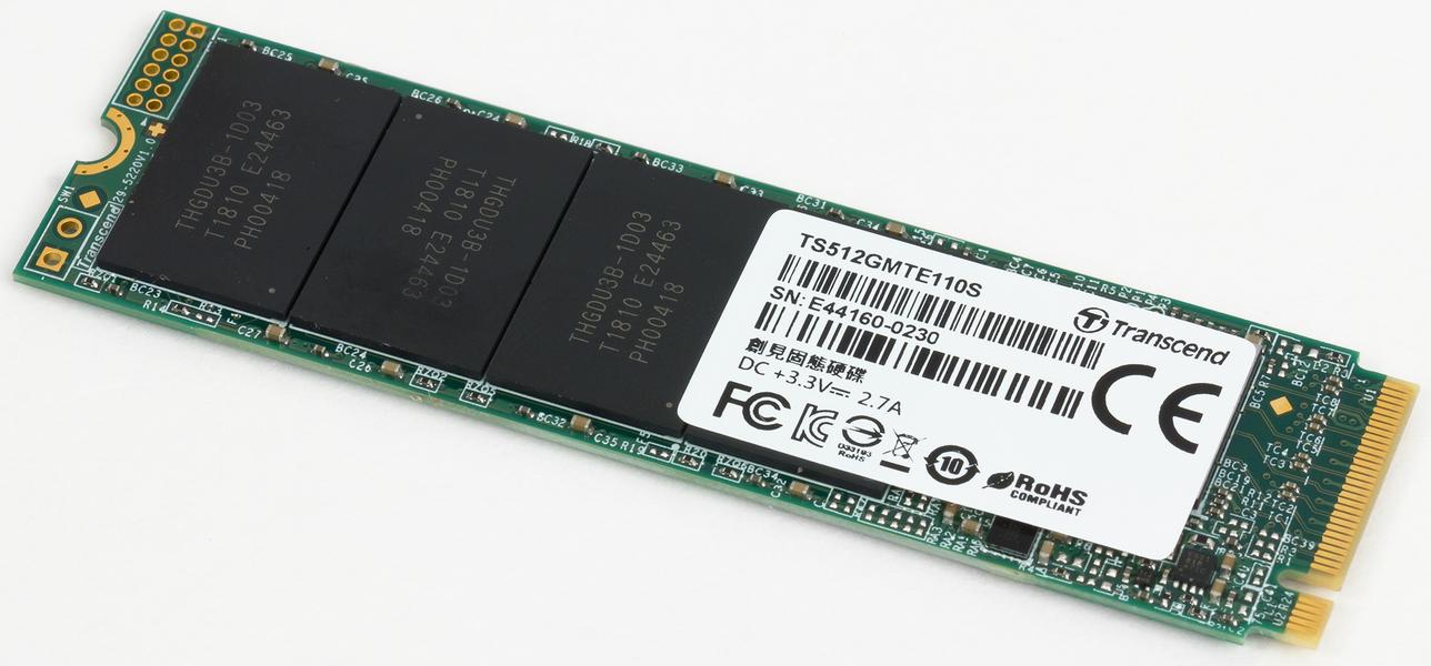 Твердотельный накопитель Transcend 110S емкостью 512 ГБ:, фото 1