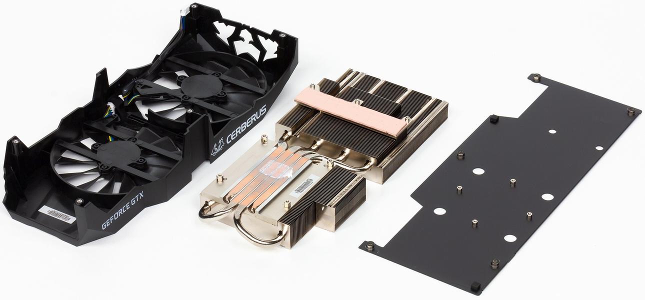 Видеоускоритель Asus Cerberus GTX 1070 Ti A8G (8 ГБ):, фото 12