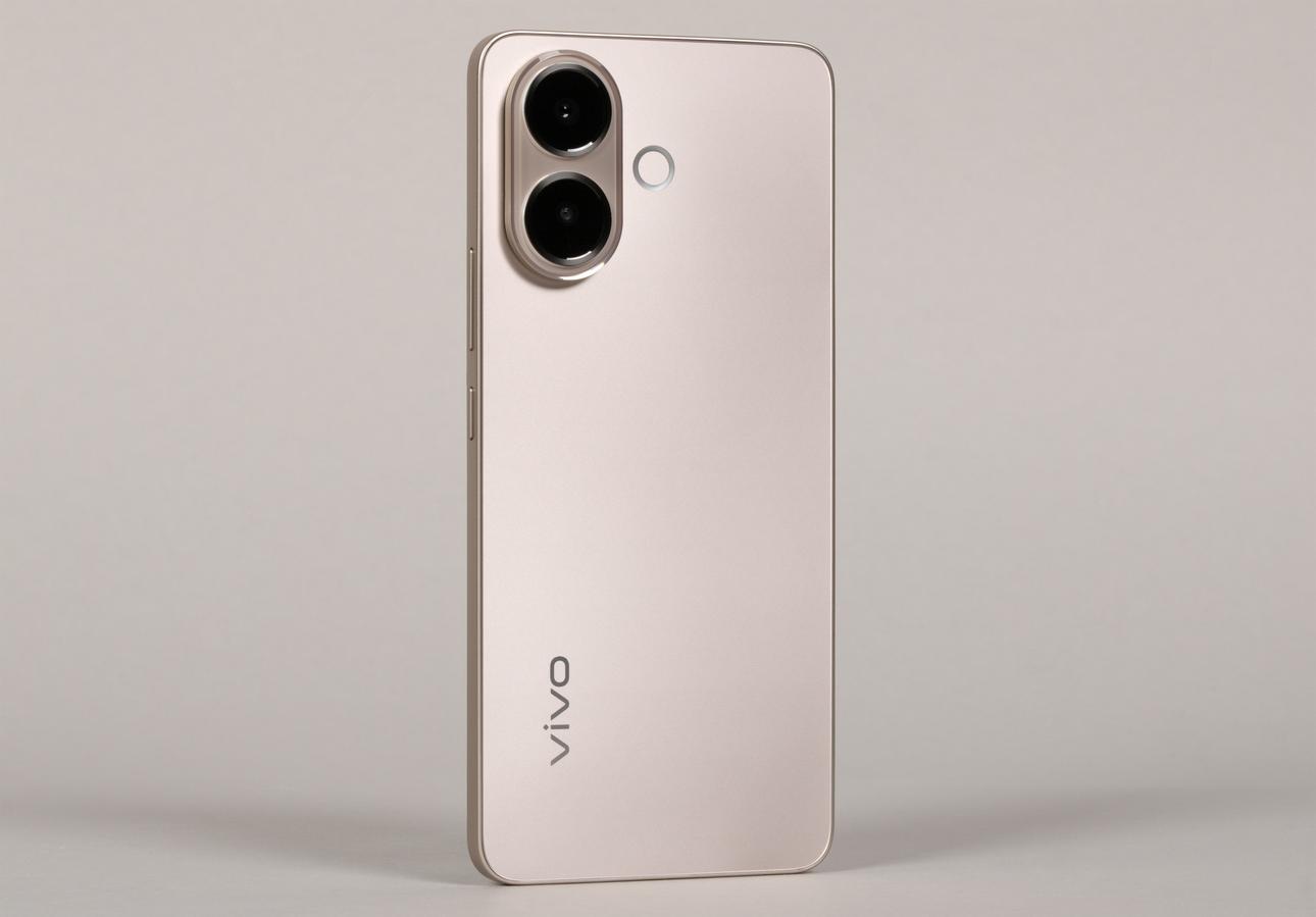 Внешний вид нового телефона Vivo V70 Lite 5G в процессе тестирования