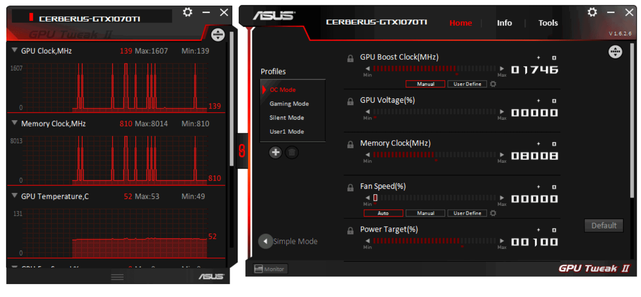 Видеоускоритель Asus Cerberus GTX 1070 Ti A8G (8 ГБ):, фото 11