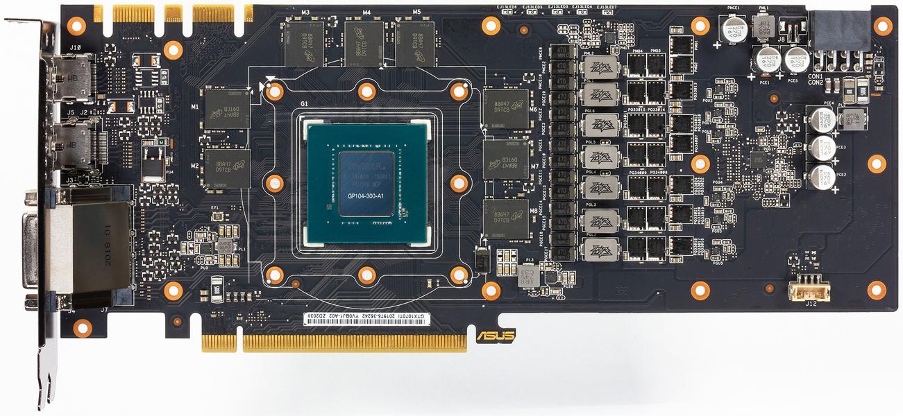 Видеоускоритель Asus Cerberus GTX 1070 Ti A8G (8 ГБ):, фото 6