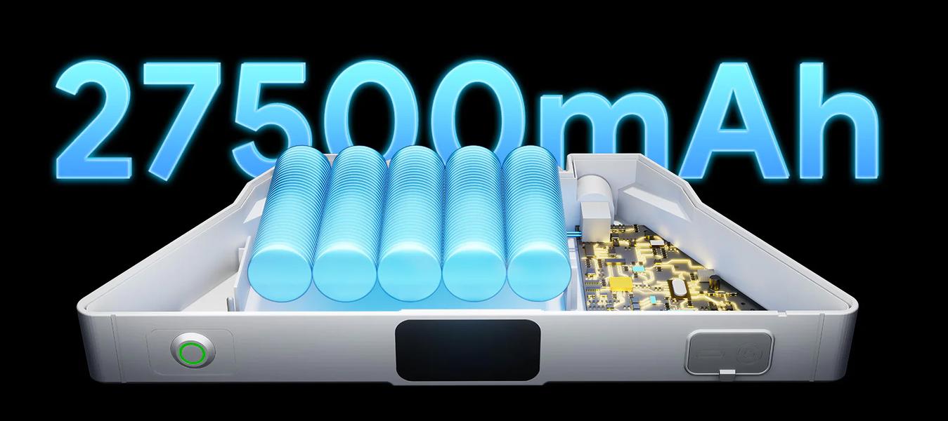 Мобильный аккумулятор с батареей на 27 500 мА·ч, магнитной зарядкой и Wi-Fi: представлен LinkPower 3