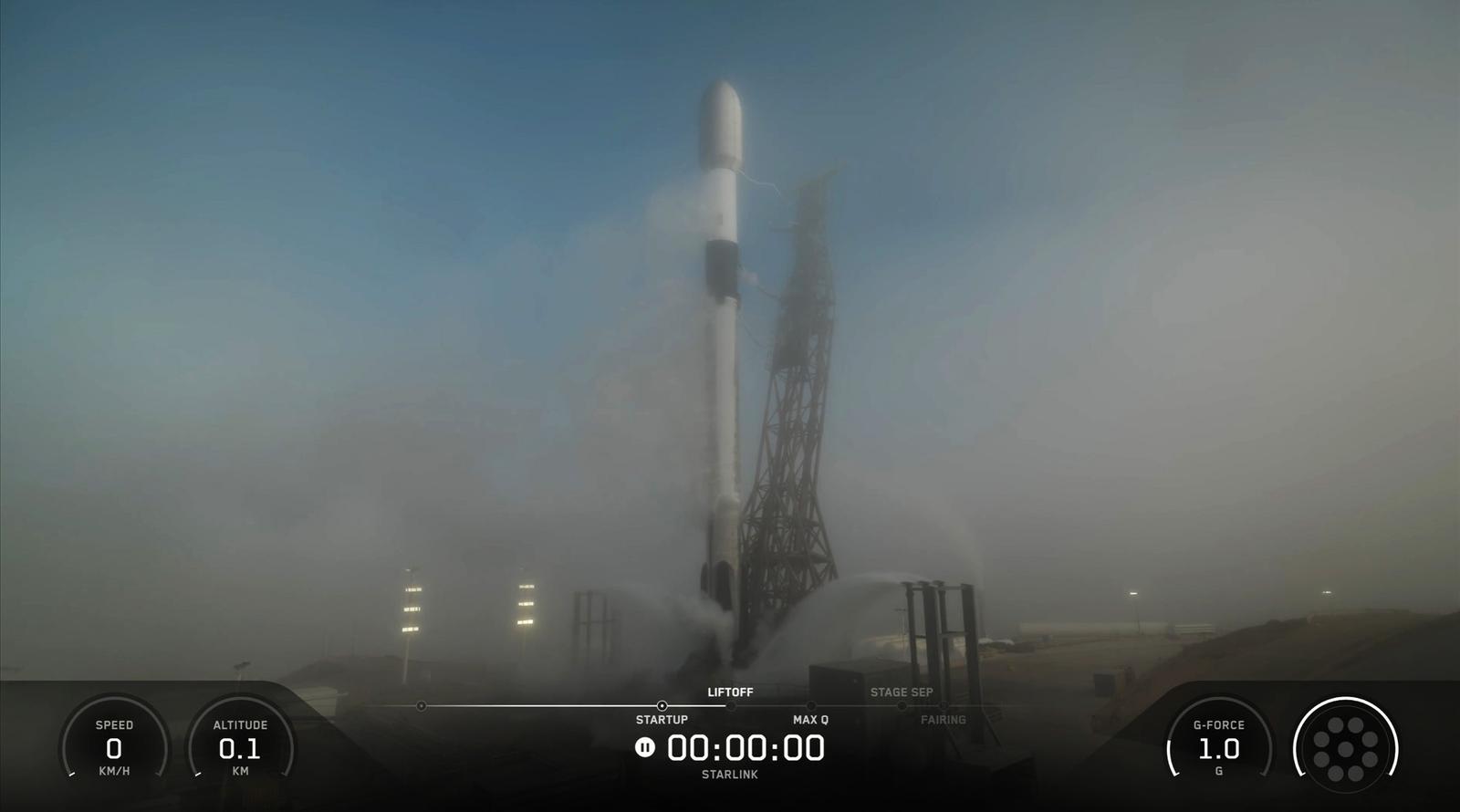 Ракета Falcon 9 не смогла стартовать: запуск отменили уже после включения двигателей