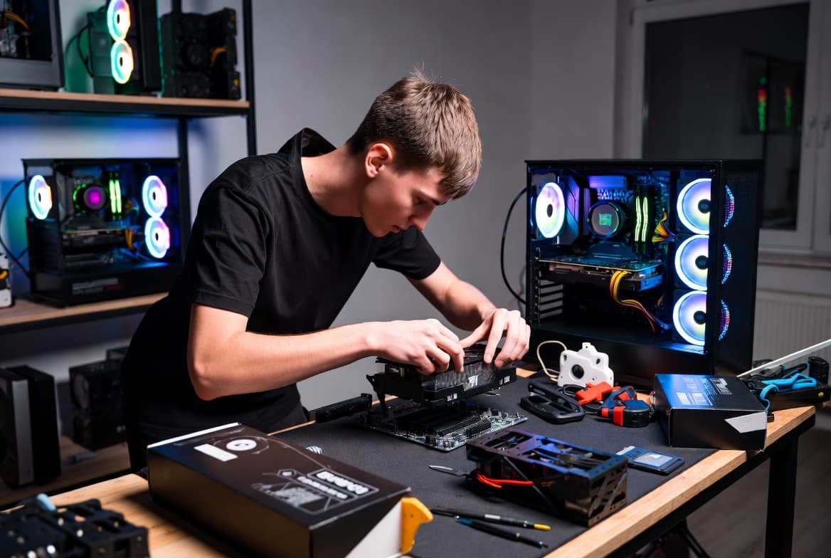 GeForce RTX 50, AMD Ryzen 5 или Intel Core i5, NVMe от 1 ТБ: какие персональные сборки ПК заказывают россияне в М.Видео