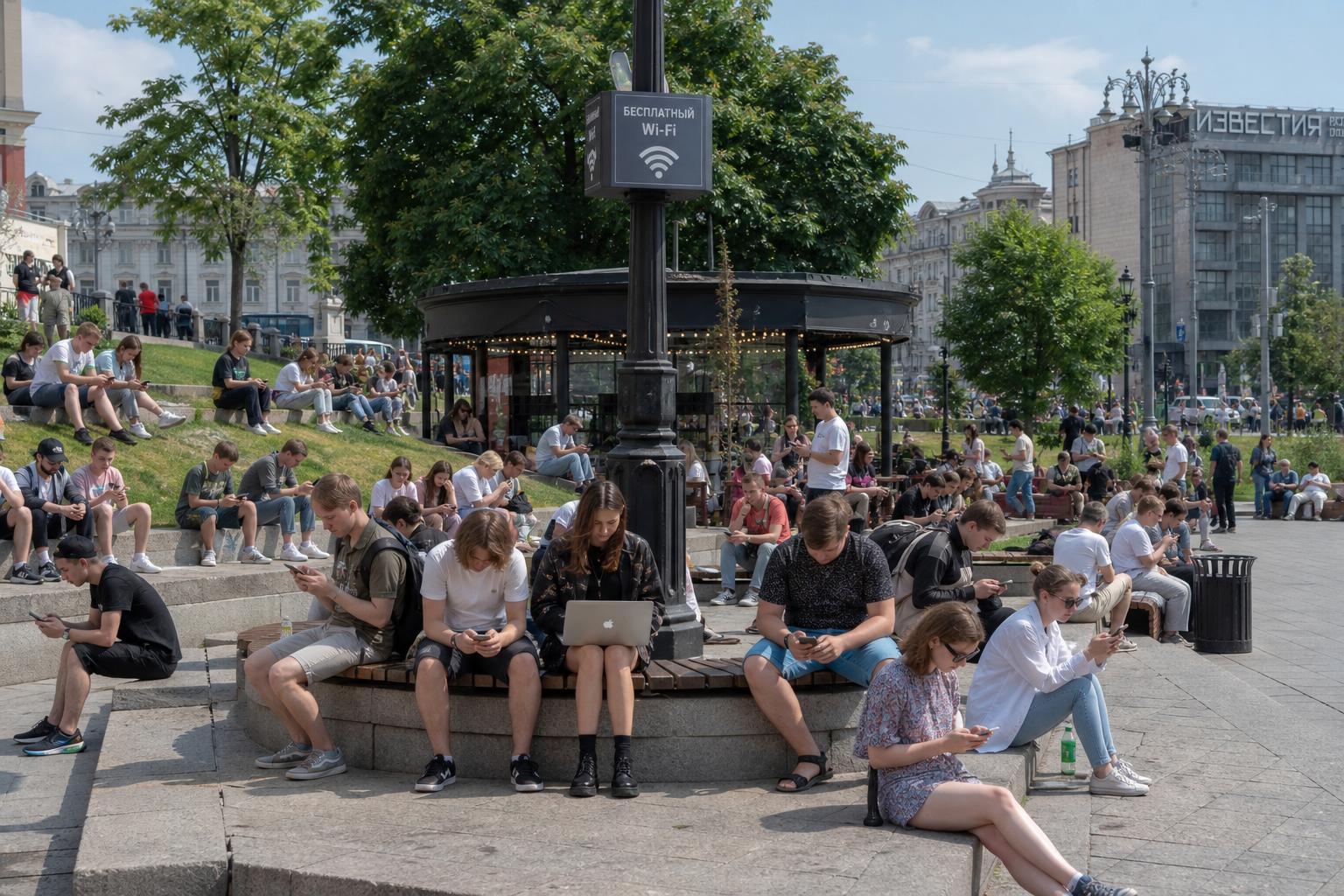 Публичный Wi-Fi переживает бум на фоне проблем с мобильным интернетом: россияне создали 4,1 миллиарда сессий в публичных сетях Wi-Fi с начала 2026 года