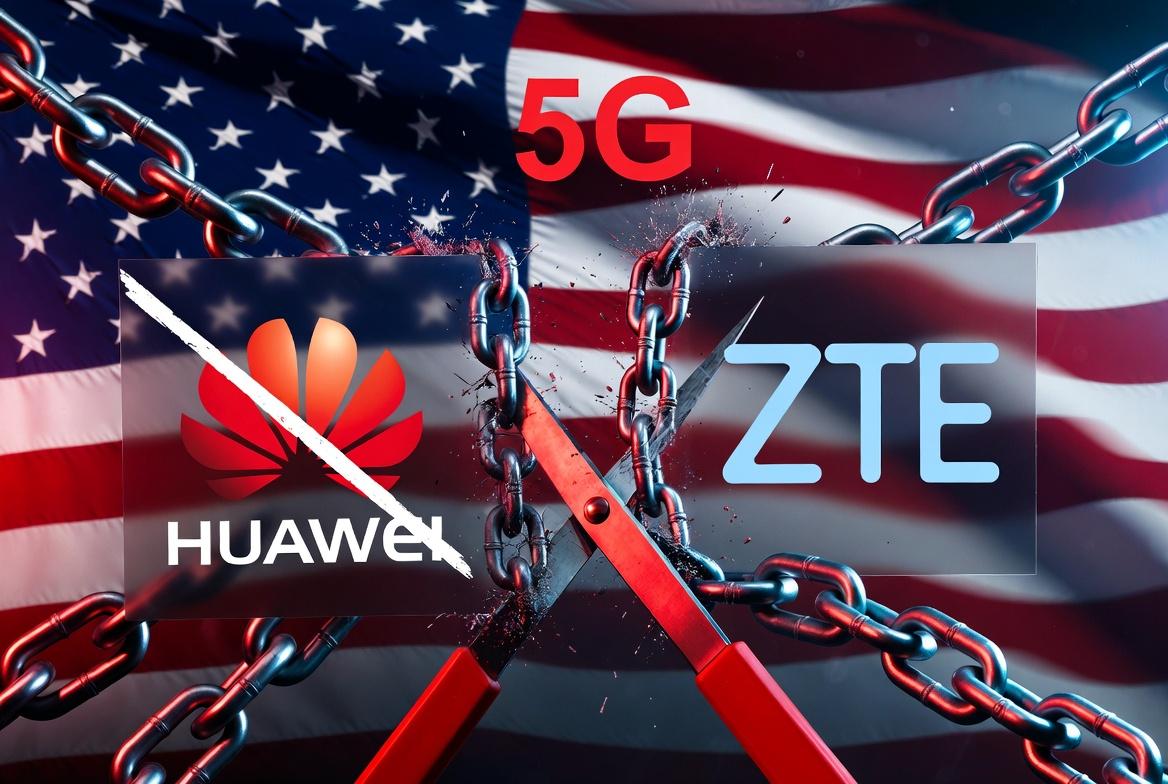 Цифровой железный занавес: США полностью отрезают Huawei и ZTE от своих сетей