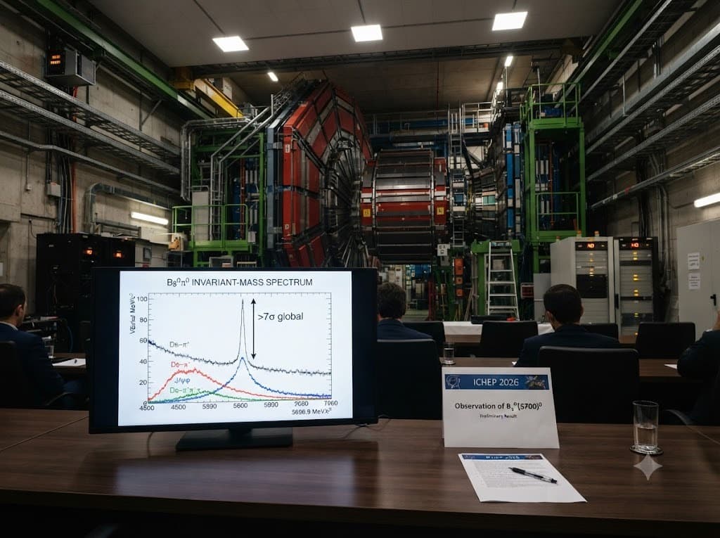 LHCb Finds New Particle 130 MeV Lighter Than Predicted