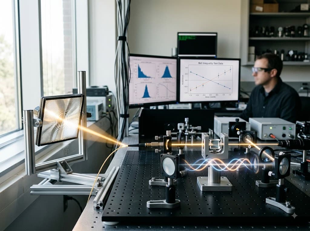 Max Planck physicists make entangled photons from sunlight