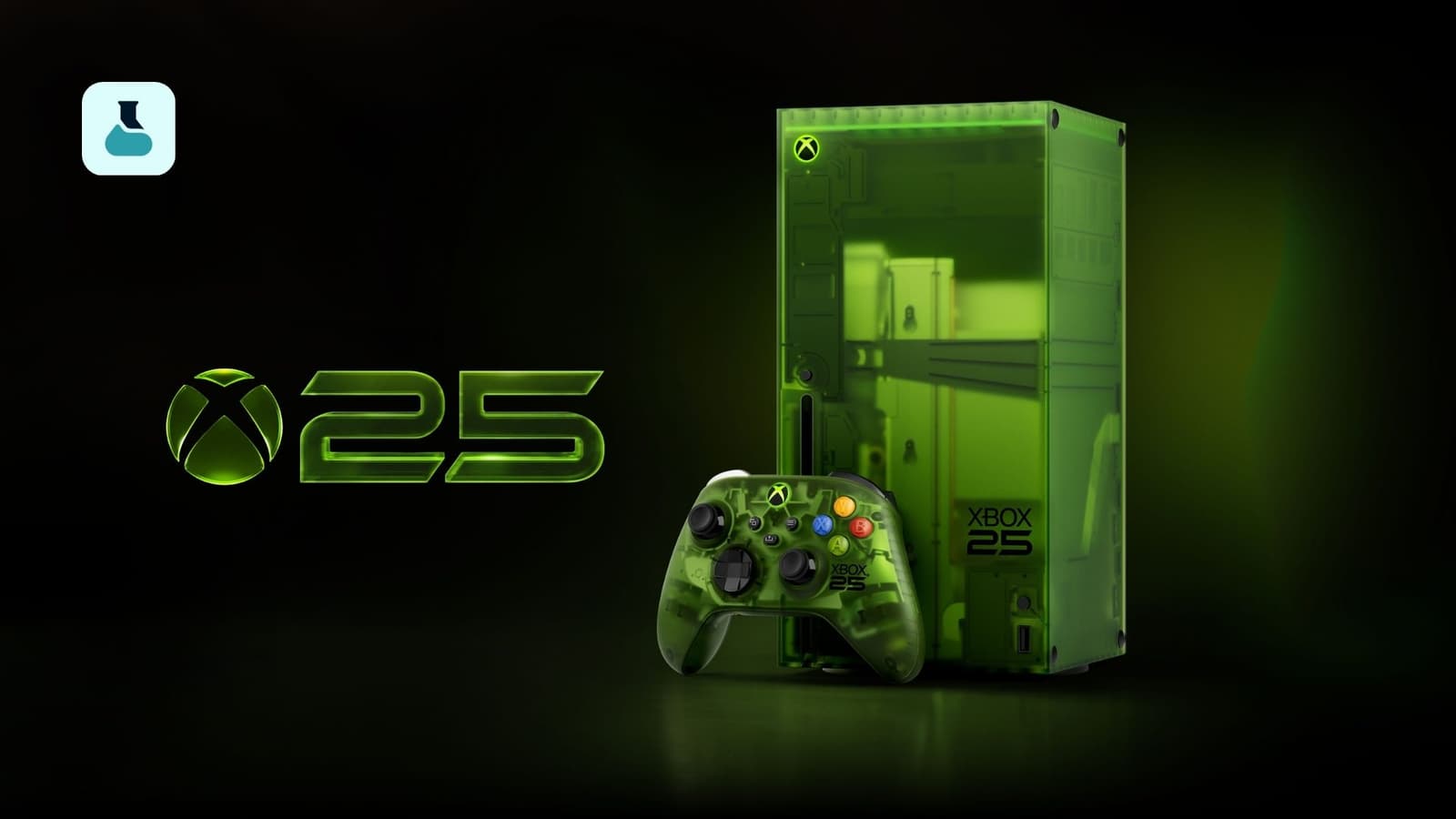 Полупрозрачная юбилейная консоль Xbox Series X25 выйдет на рынок к Чёрной пятнице