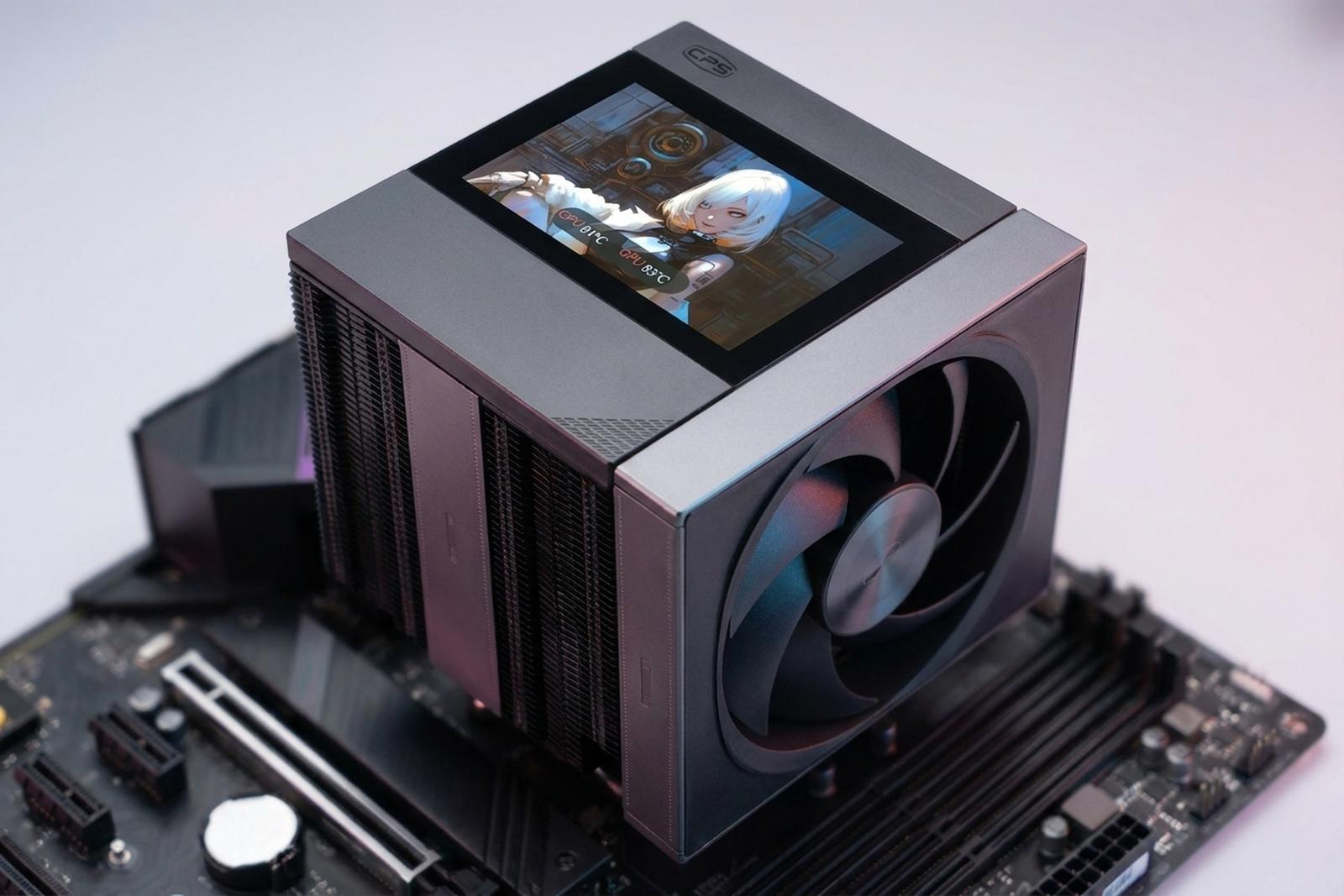 Обзор процессорного кулера PCCooler RZ820 Display башенного типа
