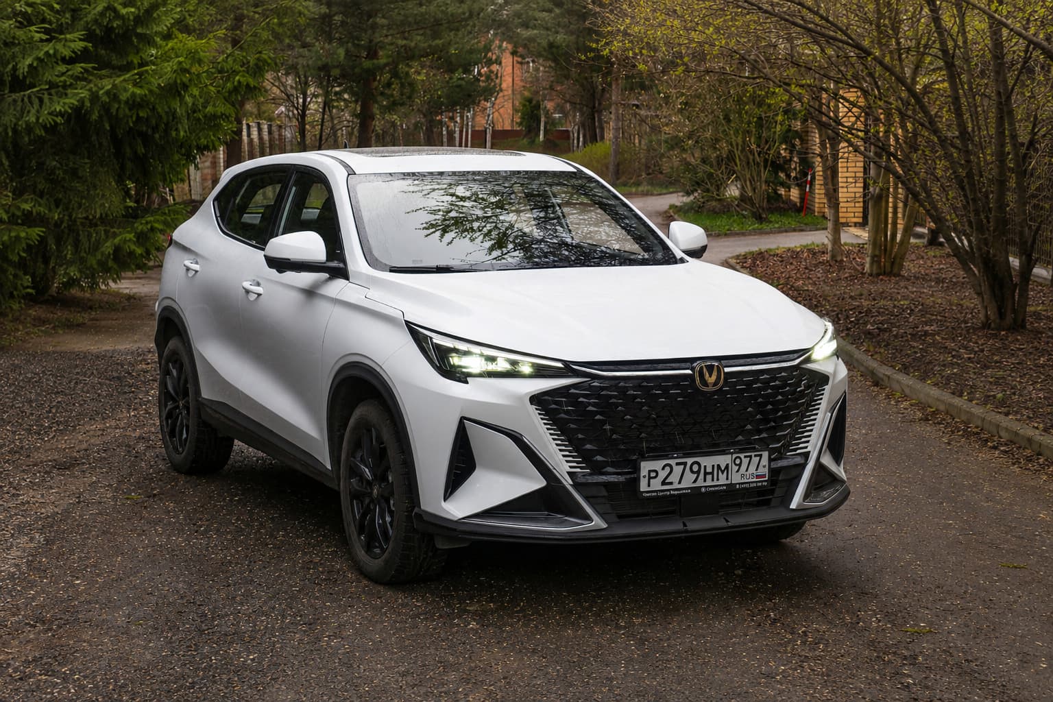 Тестирование автомобиля Changan CS35 Max