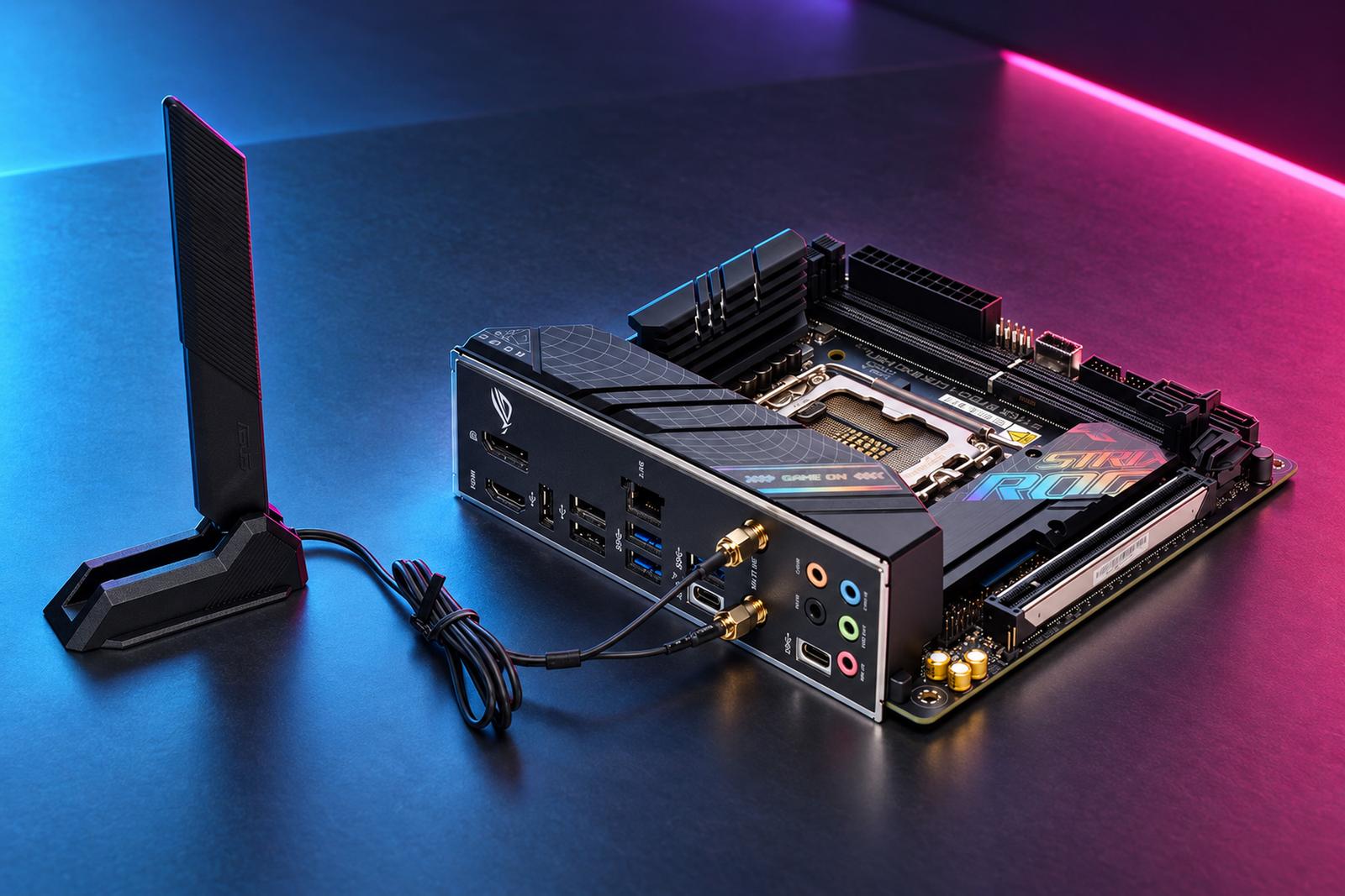 Обзор материнской платы Asus ROG Strix B760-I Gaming WiFi форм-фактора Mini-ITX