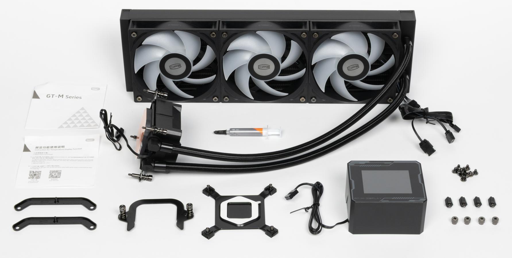 Водоблок СЖО PCCooler GT360M ARGB Display с дисплеем