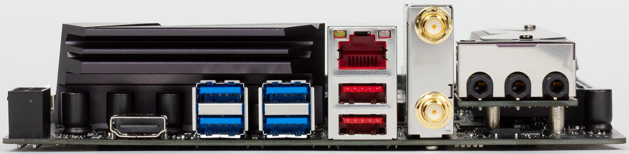 Материнская плата Asus ROG Strix X470-I Gaming на чипсете Х470 (AMD AM4):, фото 10