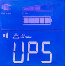 ИБП APC Smart-UPS On-line SRC1KI: ЖК-экран