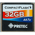 Карты памяти CompactFlash производства A-data, Apacer, Kingston, Pretec, Transcend и Verbatim