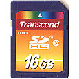 Карты памяти SDHC Transcend Class 6 и Class 10