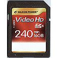 Карты памяти SDHC Kingston Class 10 и Silicon Power Video HD: