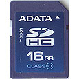 Карты памяти SDHC ADATA Class 6 и Class 10:
