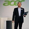 Выступление президента и вице-президента Acer: