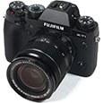 Беззеркальная камера Fujifilm X-T1 формата APS-C со сменными объективами: