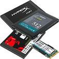 SSD-накопители Kingmax M.2 2242, Kingmax SMG32 Titan, Kingston HyperX Fury и Kingston V310:
