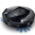 Робот-пылесос Philips SmartPro Active с широкой насадкой TriActive XL: