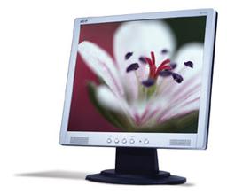 Acer AL1715ms: новый 17" ЖК-монитор с временем отклика 12 мс — в России