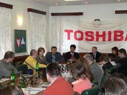 Toshiba и «Русский стиль» провели совместную пресс-конференцию