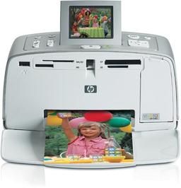 HP Photosmart 385  компактный переносной фотопринтер: ждем в августе