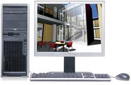 HP xw4300 — производительная рабочая станция начального уровня 