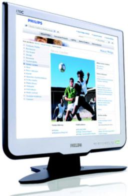 Philips 170C6 — элегантный 17-дюймовый ЖК-монитор