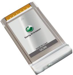 Sony Ericsson представляет EDGE PC-карту GC86