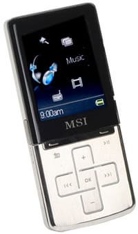 Два новых MP3-плеера MSI — P610 и P640 — скоро появятся в рознице