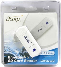 Acorp объединяет Bluetooth-адаптер с кардридером